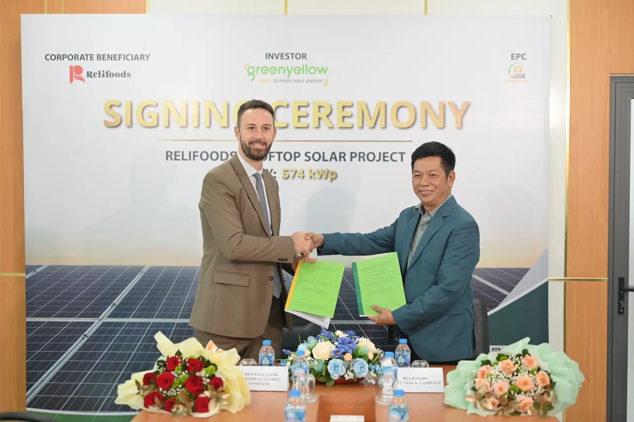 RELIFOODS AND GREENYELLOW JOIN FORCES FOR A SUSTAINABLE FUTURE: SIGNING CEREMONY OF ROOFTOP SOLAR PROJECT