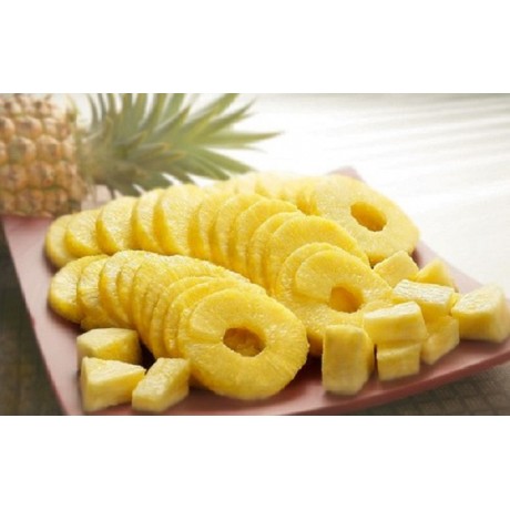 Canned pineapple slices