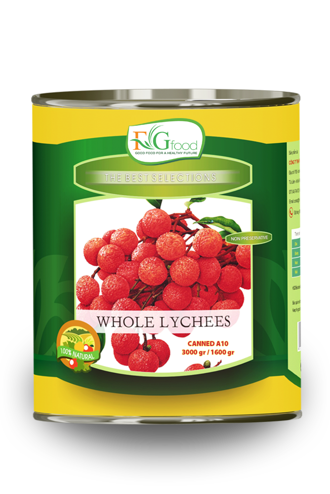 Canned Lychees In Syrup