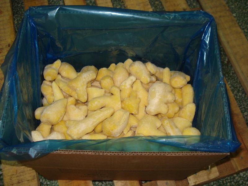 Frozen Peeled Whole Ginger