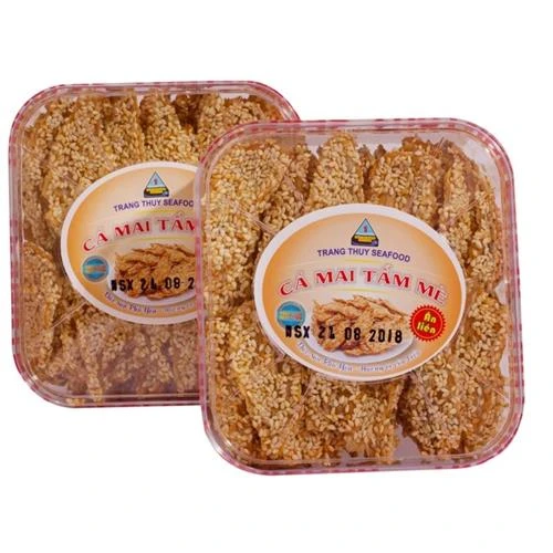 Instant Dried Seasoned Deep Herring With Sesame Seeds