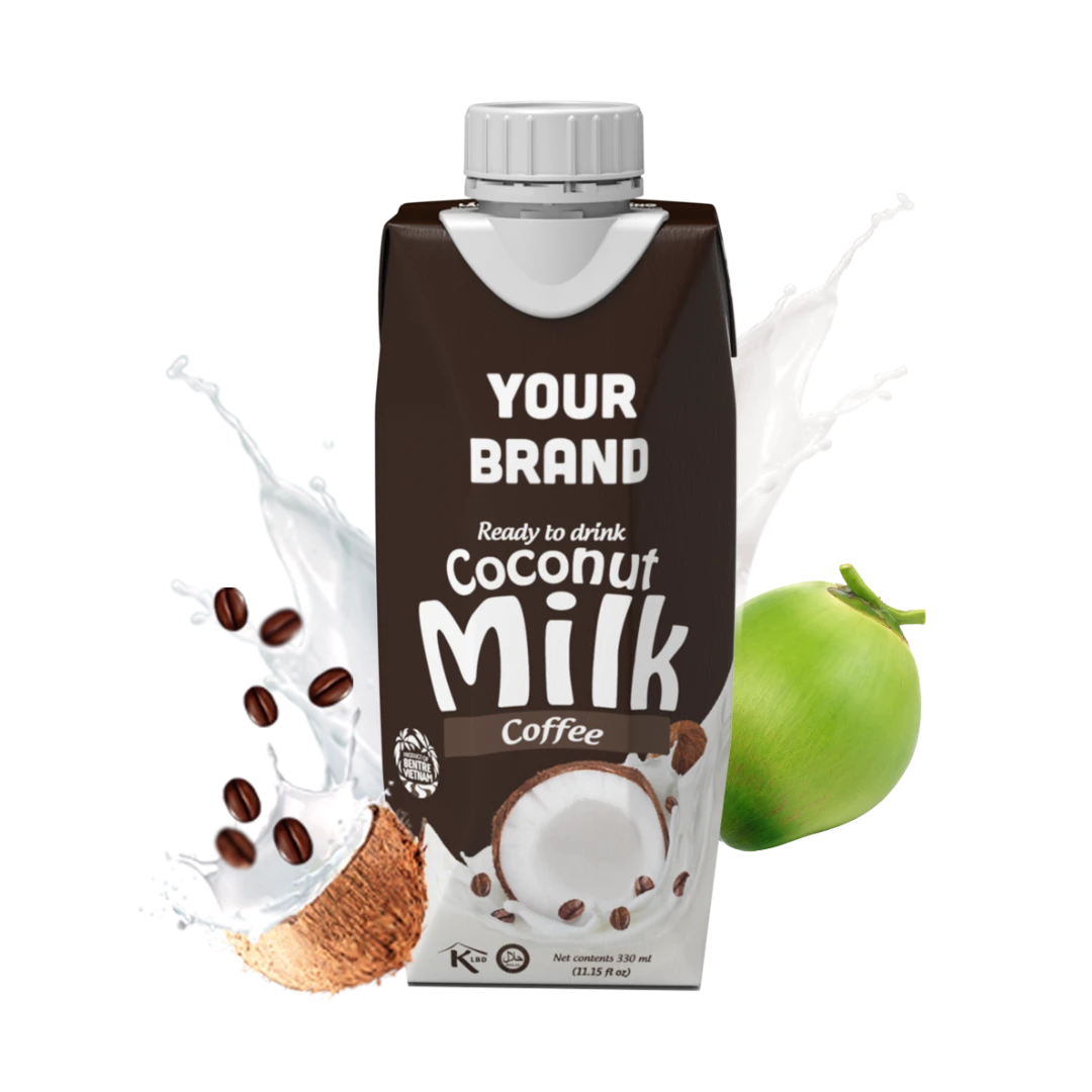 Coconut Milk With Coffee