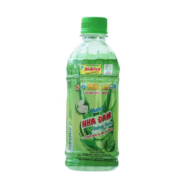 Aloe Vera Pandan With Rock Sugar Bottle 360ml