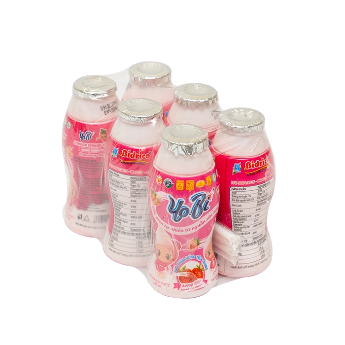 Sterilized Drink Yoghurt Strawberry Flavour