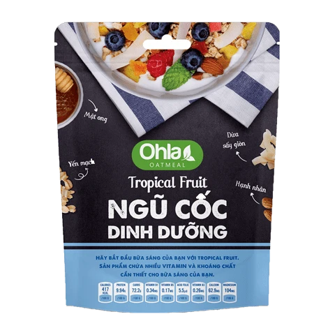 Oatmeal Tropical Fruit
