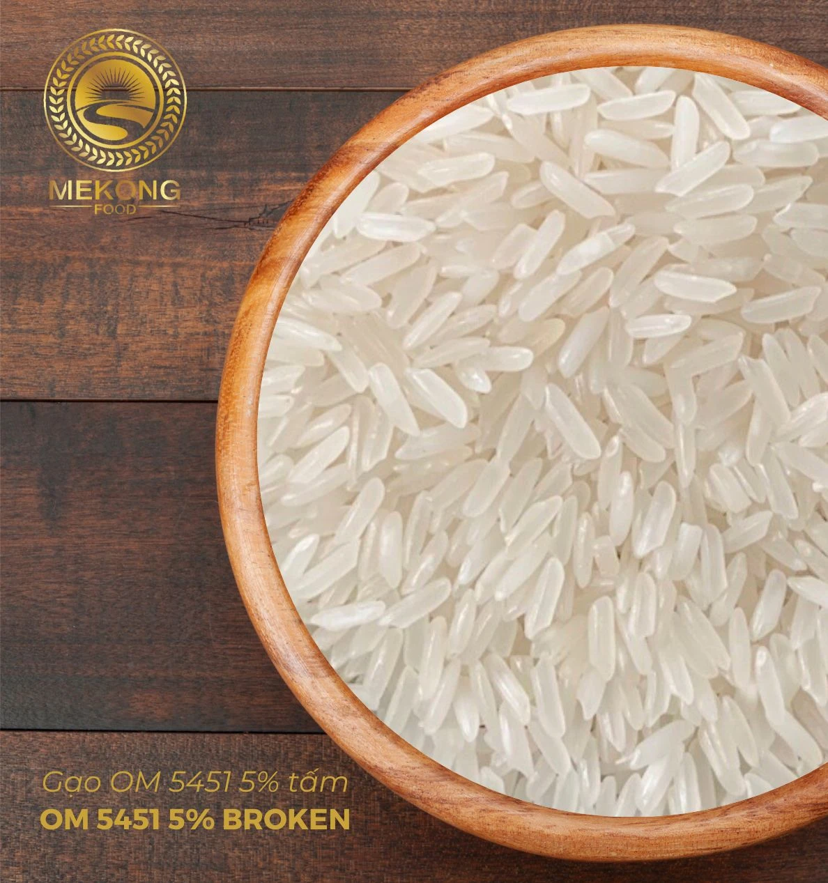 Vietnam Expo | Vietnamese White Rice 5% Broken Variety OM 5451