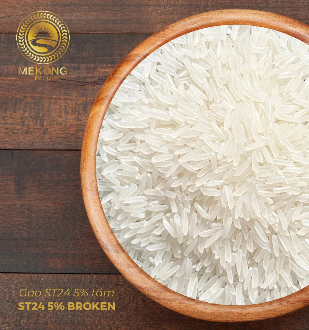 Vietnamese Fragrant Rice 5% Broken Variety ST24