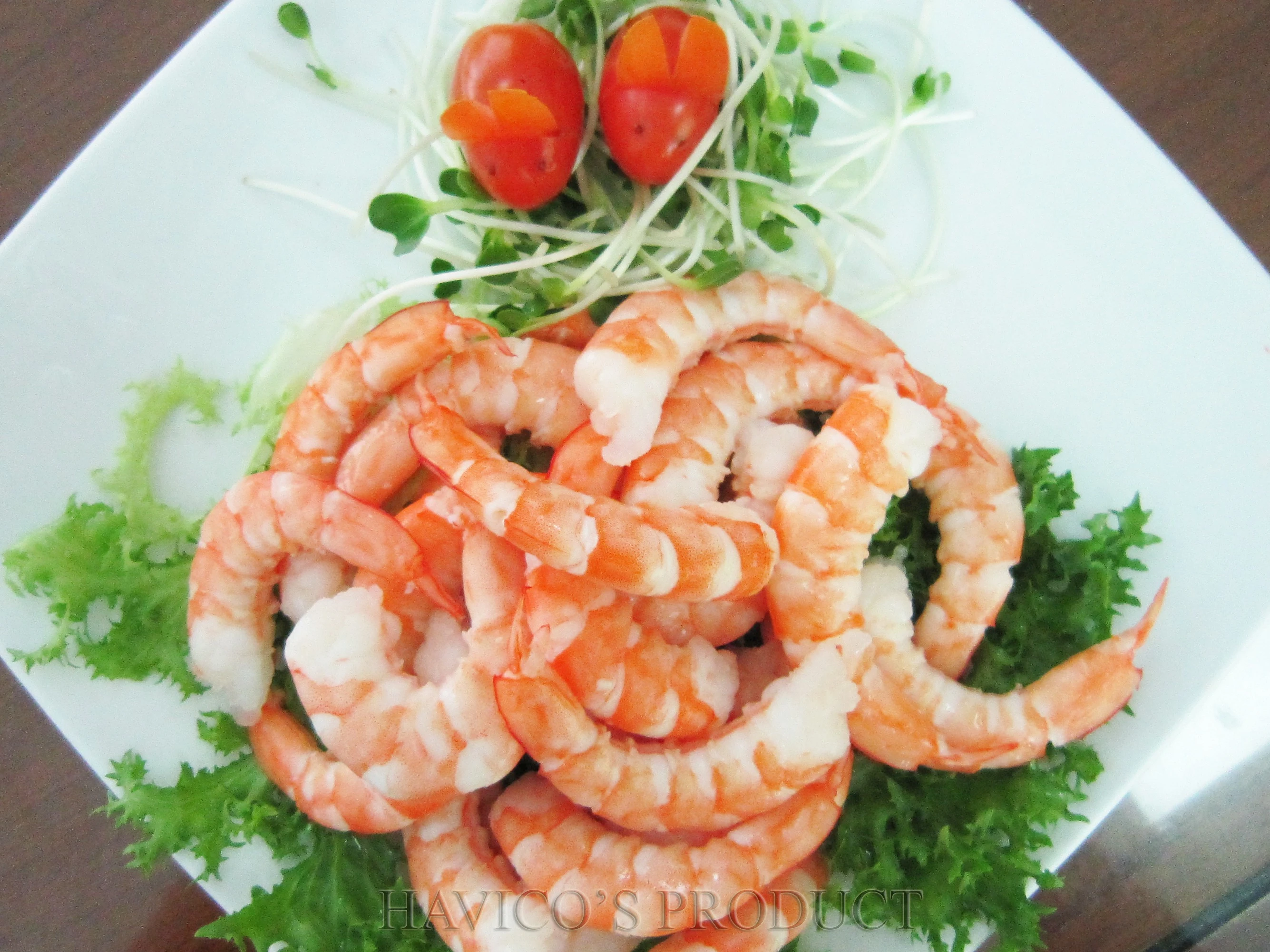 Cooked PD Vannamei Shrimp