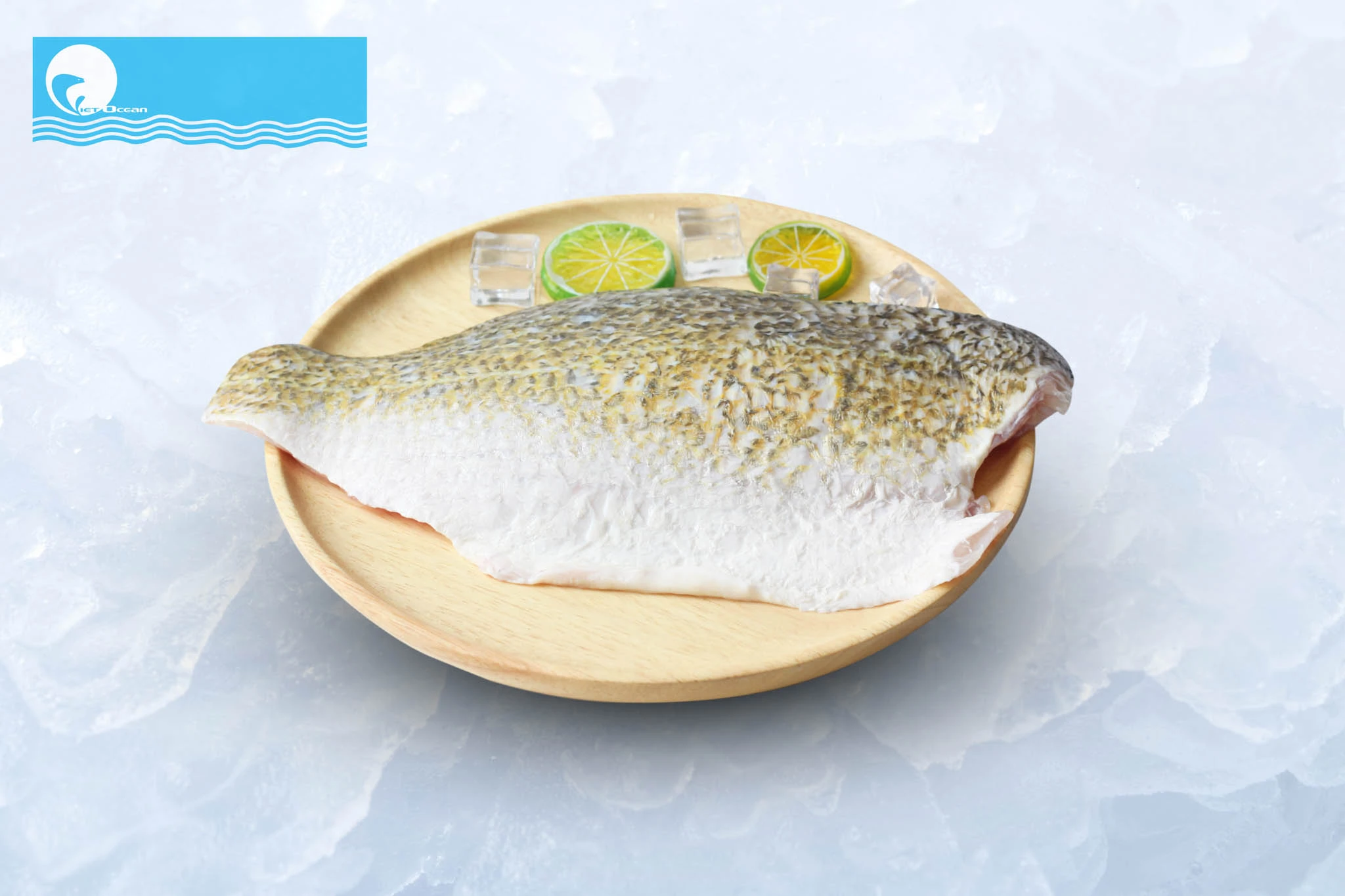Frozen Barramundi Fillet Skin On, Boneless