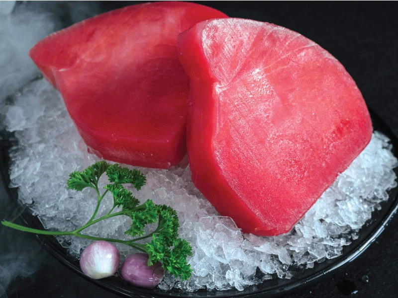 Frozen Yellowfin Tuna Steak