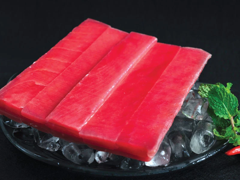 Frozen Yellowfin Tuna Strip