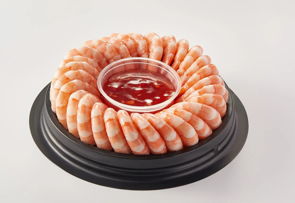 Steam Shrimp Ring With Sauce Dip