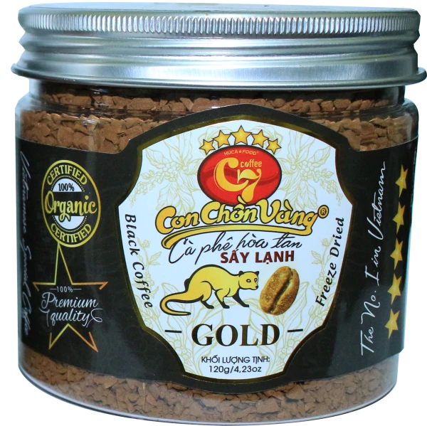 Golden Weasel Freeze-dried Instant Coffee C7