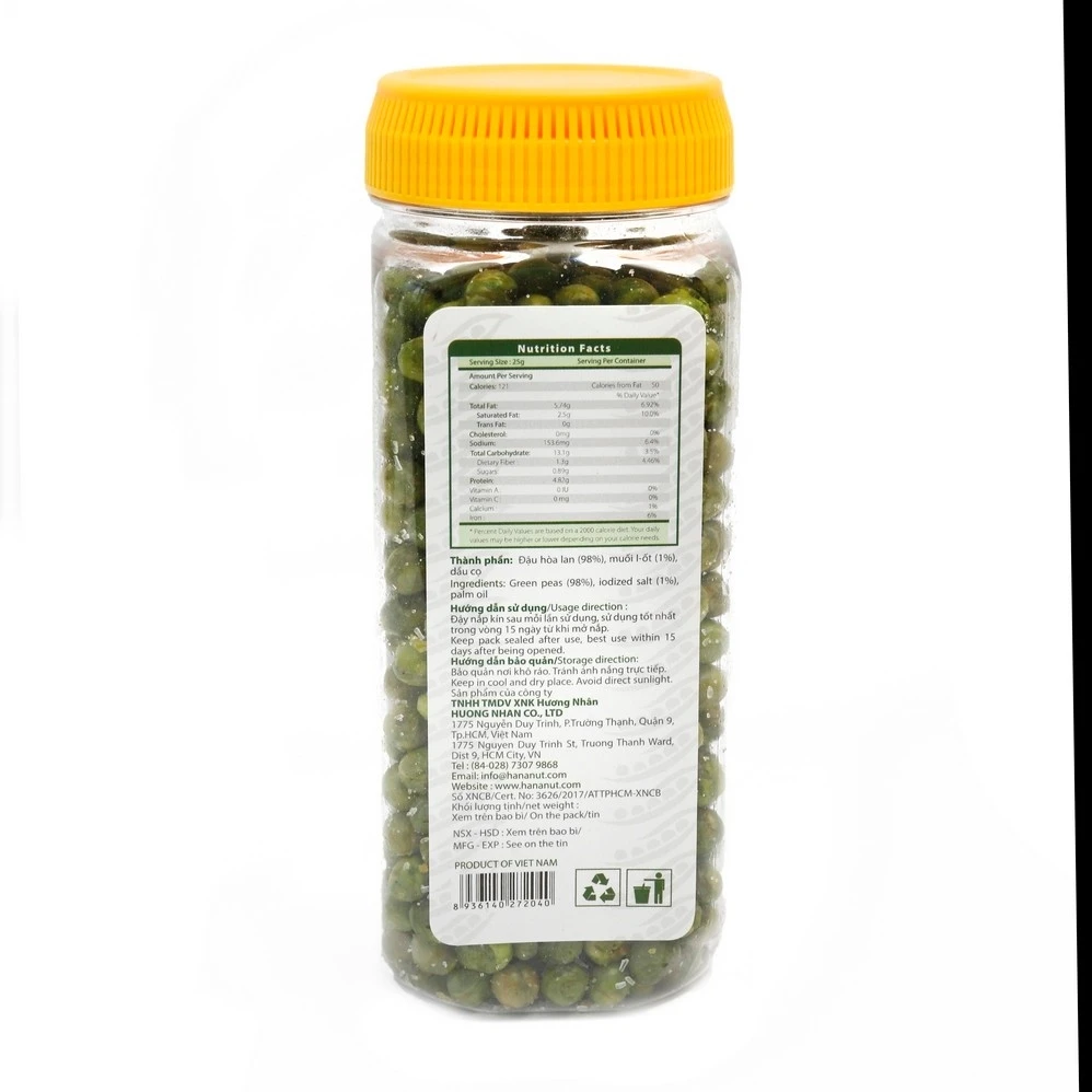 Salted Green Peas