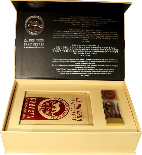 Robusta Weasel Coffee Premium Box 100Gr