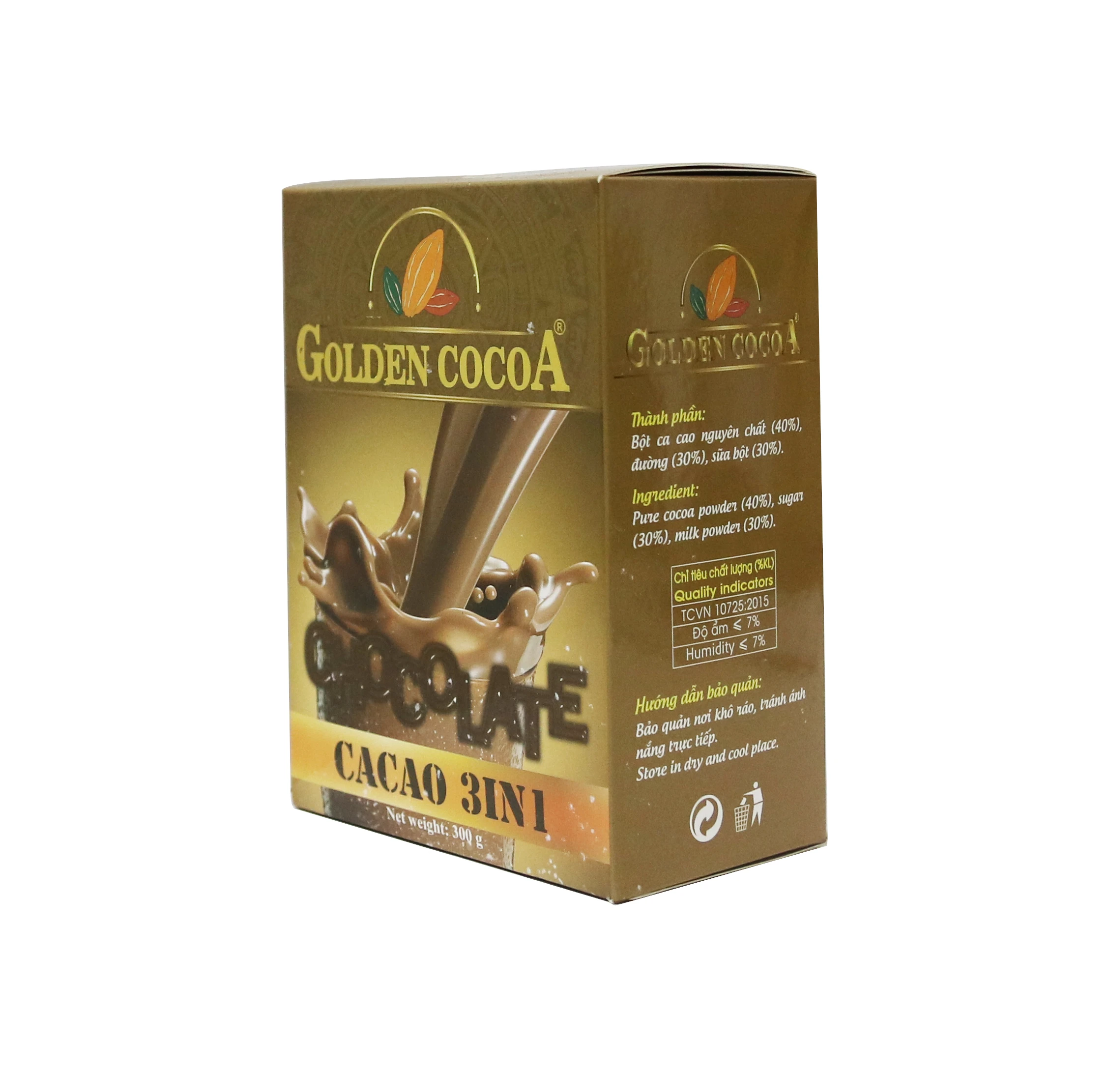 3in1 Instant Cocoa Box 300gr