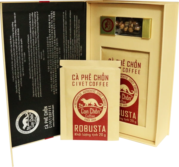 Robusta Weasel Coffee Premium Box 100Gr