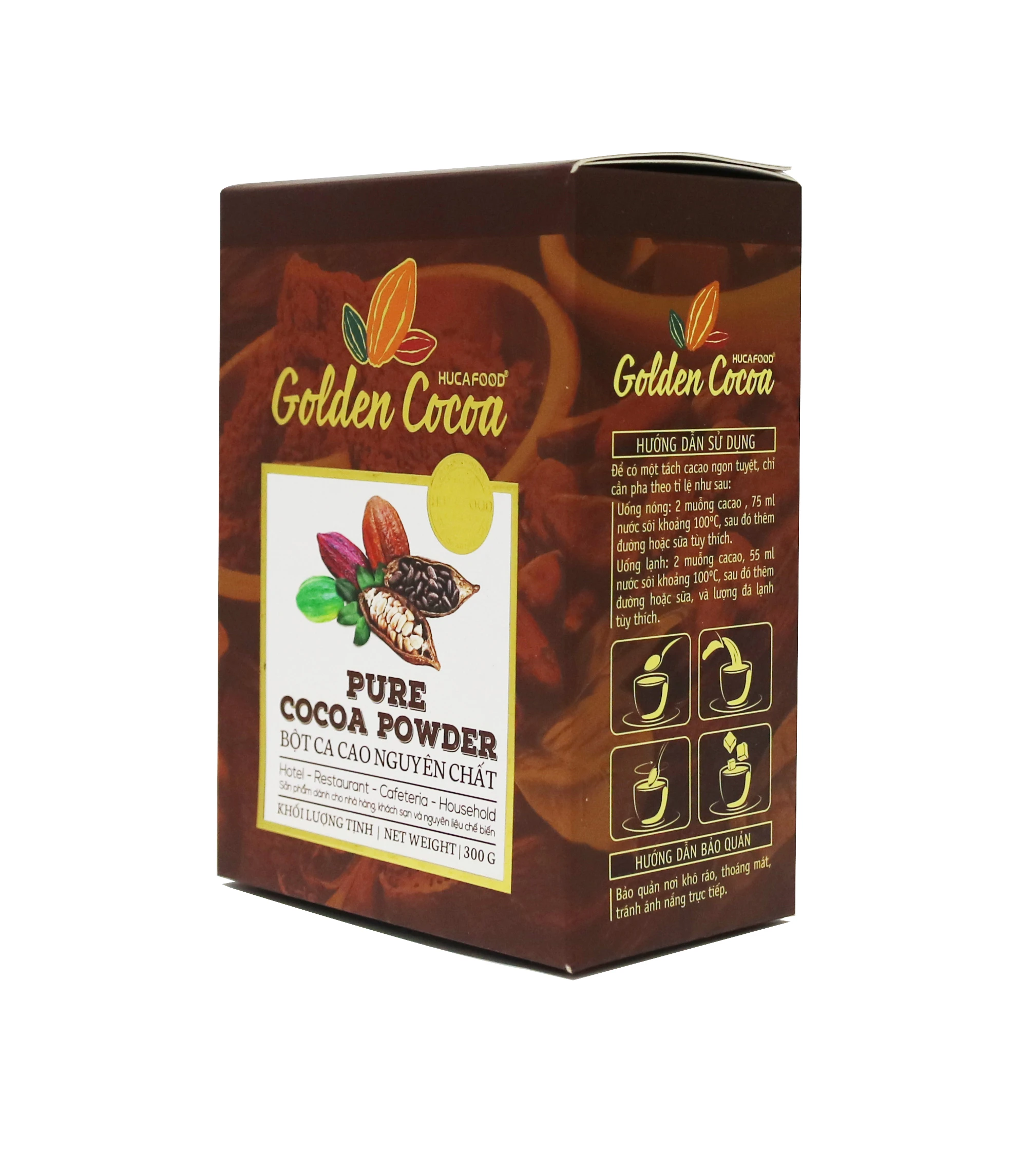 100% Pure Cocoa Powder – Box of 300Gr