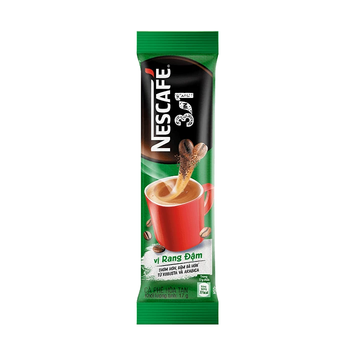 NESCAFE 3in1 Instant Coffee Dark Roast Flavor