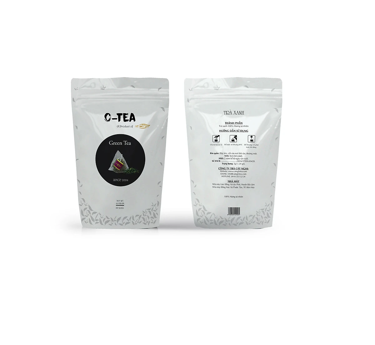 O-tea Tea Bag – Cat Nghi Tea Green Tea (60gr)