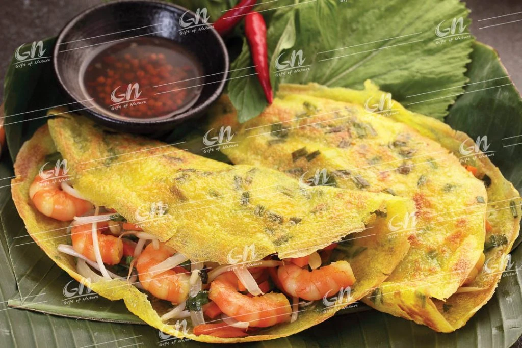 Vietnamese Shrimp Pancake
