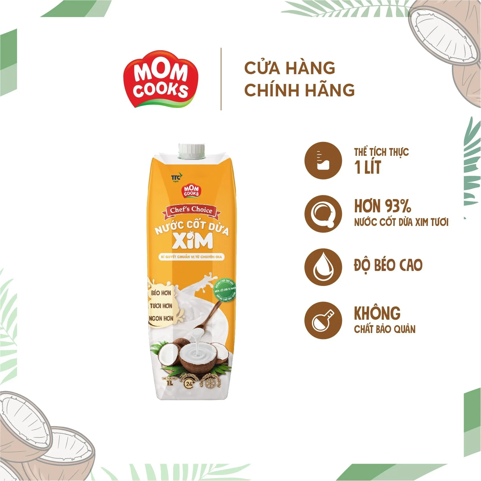 XIM Chef's Choice Coconut Juice