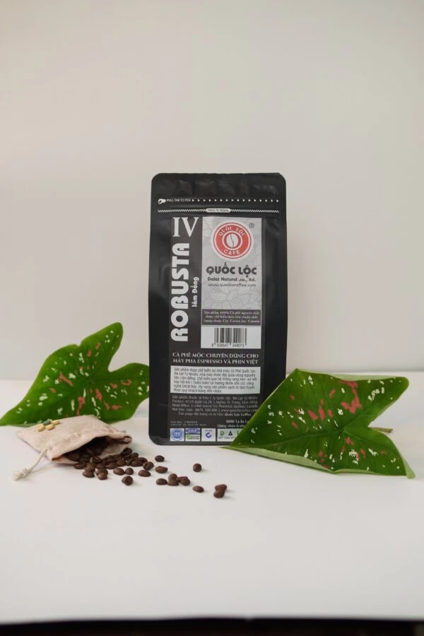 Quoc Loc Coffee No.4 100% Robusta-500gr