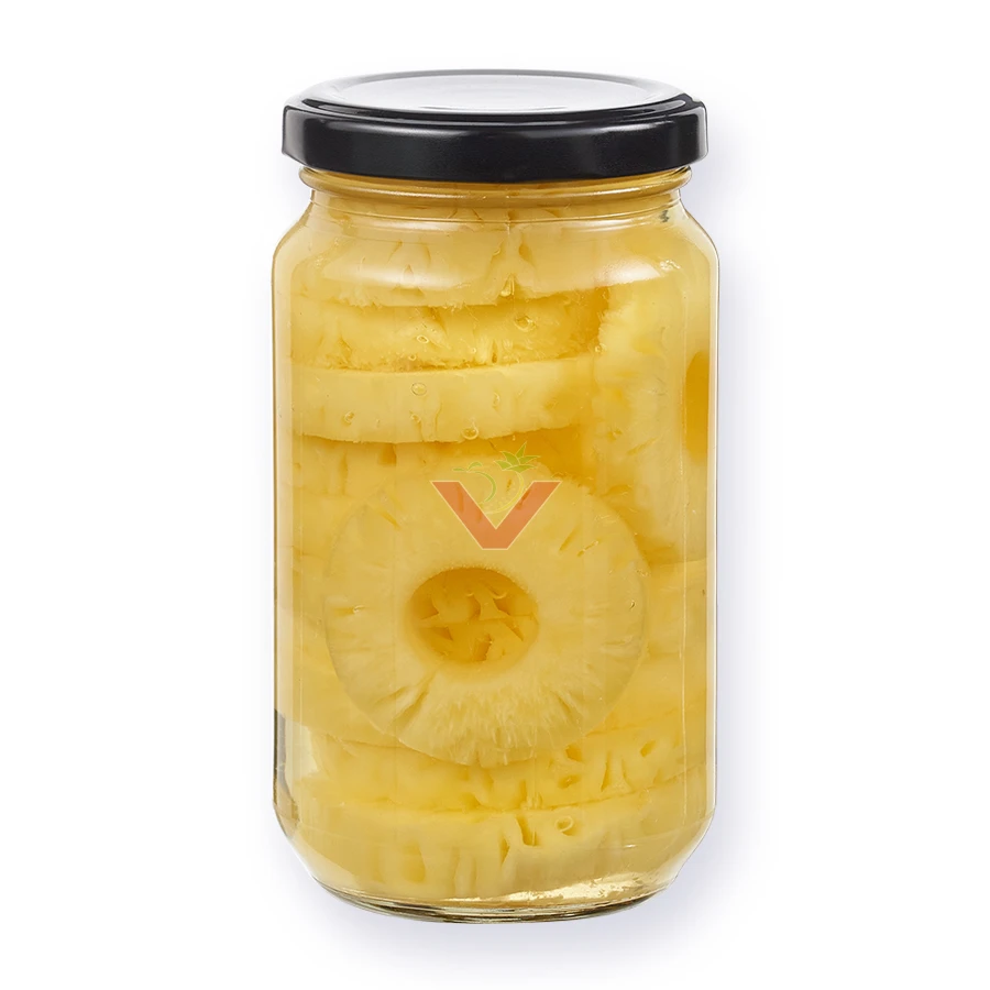 Mini Rings Pineapple In Glass Jar 370 ML