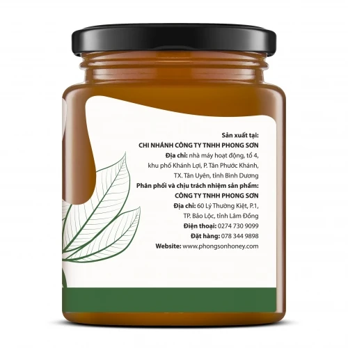 Rubber Leaf Honey