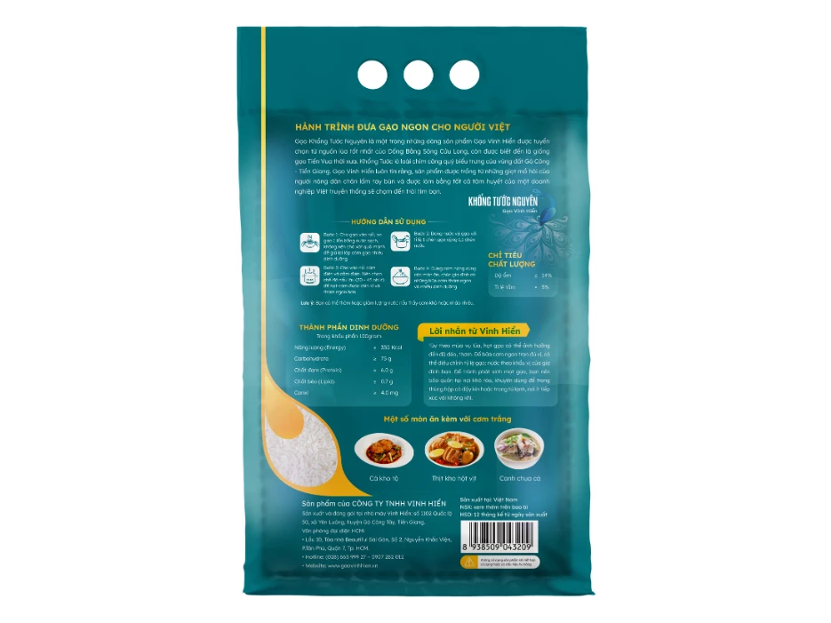 Jasmine Rice Whole Bag 5kg