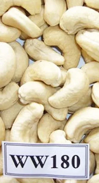 White Whole 180 Cashew Kernel