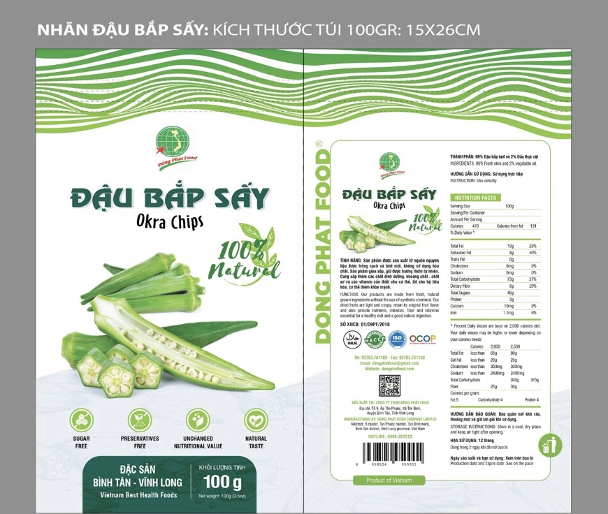 Okra Chips